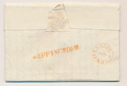 Distributiekantoor Appingedam - Groningen - Den Haag 1837 - ...-1852 Prephilately
