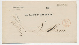Naamstempel Nyverdal 1869 - Brieven En Documenten
