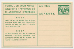 Verhuiskaart G. 14 - Postwaardestukken