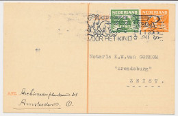 Briefkaart G. 238 / Bijfrankering Amsterdam - Zeist 1941 - Postal Stationery
