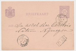 Kleinrondstempel Diedam 1891 - Ohne Zuordnung