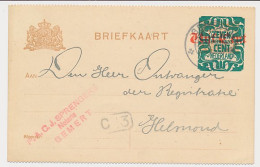 Briefkaart G. 176 B II Gemert - Helmond 1922 - Postwaardestukken