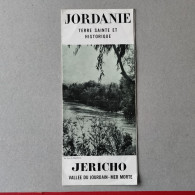 JORDAN - JERICHO, Vintage Tourism Brochure, Prospect, Guide, Tourismus (pro3) - Dépliants Turistici