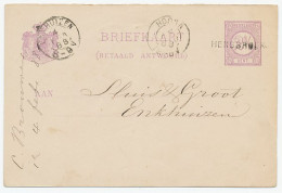 Naamstempel Hensbroek 1888 - Brieven En Documenten