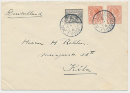 Envelop G. 23 A / Bijfr. Kapelle Biezelinge - Duitsland 1932 - Postal Stationery