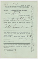 Spoorwegbriefkaart G. HYSM51 M - Locaal Te Haarlem 1900 - Postwaardestukken