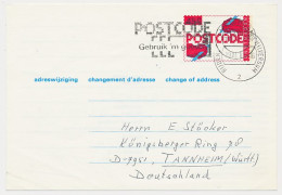 Verhuiskaart G. 45 Amsterdam - Duitsland 1981 - Naar Buitenland - Entiers Postaux