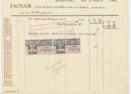 Omzetbelasting 9 CENT / 40 CENT - Nieuw Buinen 1934 - Fiscale Zegels