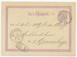 Naamstempel IJsselmonde 1877 - Lettres & Documents