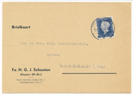 Firma Briefkaart Rijswijk 1949 - Fa. Schouten - Ohne Zuordnung