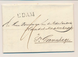 EDAM - S Gravenhage 1826 - ...-1852 Prephilately