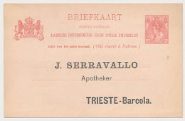 Briefkaart G. 57 Particulier Bedrukt Italie 190. - Postwaardestukken