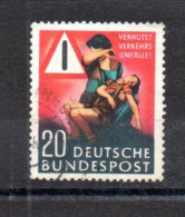 ALLEMAGNE - GERMANY - 1953 - CONTRE LES ACCIDENTS DE LA CIRCULATION - AGAINST ACCIDENTS ON THE ROAD - - Gebruikt