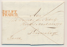 DELFT FRANCO - S Gravenhage 1829 - ...-1852 Prephilately