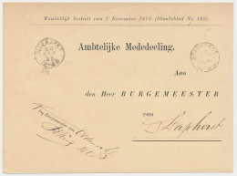 Kleinrondstempel Oldemarkt 1898 - Ohne Zuordnung