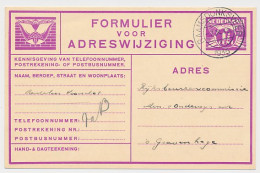 Verhuiskaart G. 11 Raamsdonksveer - Den Haag 1935 - Ganzsachen