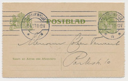 Postblad G. Locaal Te S Gravenhage 1908 - Entiers Postaux