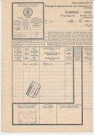 Vrachtbrief N.S. Kruiningen Ierseke - Belgie 1933 - Sin Clasificación