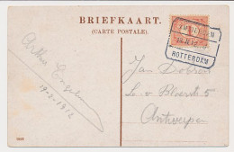 Treinblokstempel : Amsterdam - Rotterdam J 1912 - Unclassified