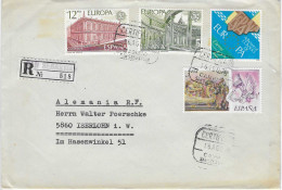 Postzegels > Europa > Spanje > 1931-… > 1971-1980 > Aangetekende Brief Met 4 Postzegels (17863) - Brieven En Documenten