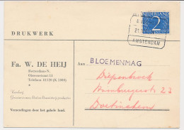 Treinblokstempel : Enschede - Amsterdam N 1952 - Ohne Zuordnung