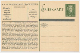 Spoorwegbriefkaart G. NS300 F - Material Postal