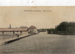 DOMPIERRE-SUR-BESBRE BASSIN DU PORT  ( CARTE TOILEE ET COLORISEE ) - Other & Unclassified