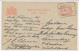 Treinblokstempel : Uitgeest - Amsterdam B 1924 - Sin Clasificación