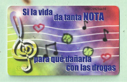 Venezuela-  CANTV. Used Phone Card Wih Chip By 2000 Bs. Exp. 8.1997 . Alianza Para Una Venezuela Sin Drogas. - Venezuela