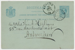 Kleinrondstempel Oudenbosch 1889 - Unclassified
