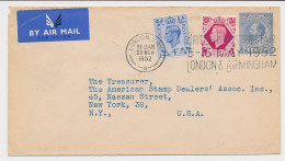 Envelop G. 4 Londen GB / UK - USA 1952 - Ganzsachen