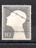 ALLEMAGNE - GERMANY - 1953 - SOUVENEZ VOUS DE NOS PRISONNIERS DE GUERRE - REMEMBER OUR PRISONNERS OF WAR - - Usados