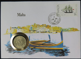 MLT11 - MALTE - Numiscover  - 10 CENTS 1972 - Malta