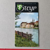 STEYR / AUSTRIA, Vintage Tourism Brochure, Prospect, Guide, Tourismus (pro3) - Dépliants Turistici