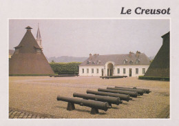 71, Le Creusot, Jardins De La Verrerie Et Canons De Bronze - Le Creusot