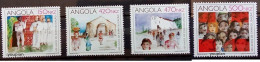 Angola 1992, 500 Years Of Christianisation, MNH Stamps Set - Angola
