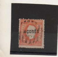 PORTUGAL ACORES   1871-79   Y&T: 25  Oblitéré - Açores