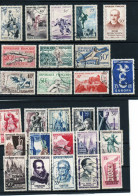 France Lot 3, Lot 66 GF Différents Années 1946-1959, Côte 35 € - Used Stamps