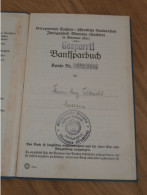 Altes Sparbuch Meerane I. Sachsen , 1940 - 1947 , Kay Ulbricht In Meerane , Sparkasse , Bank !! - Historische Dokumente