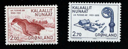 1982 Whaling Michel GL 138 - 139 Stamp Number GL 148 - 149 Yvert Et Tellier GL 126 - 127 Xx MNH - Unused Stamps
