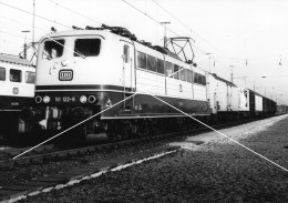 Orig. XXL Foto Deutsche Bundesbahn Lok Eisenbahn Diesel Lokomotive E-Lokomotive 151 122-9 - Treinen