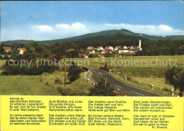 72225942 Schieder Panorama Gedicht Fr Wienke Schieder - Autres & Non Classés