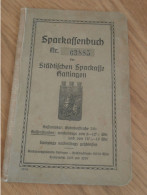 Altes Sparbuch Hattingen , 1941 - 1948 , Christel Steinhäuser In Welper , Sparkasse , Bank !! - Historische Dokumente