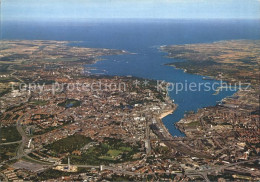 72225865 Kiel Stadt Und Foerde Mit Blick Auf Die Ostsee Landeshauptstadt Flieger - Kiel