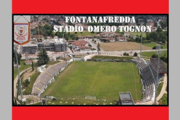 Cp; Stade.  FONTANAFREDDA     ITALIE  STADIO  OMERO  TOGNON  #  CS. 2175 - Football