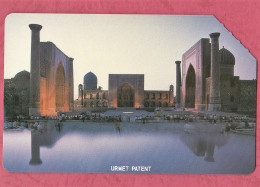 Uzbekistan- Telekom- Famous National Site- Magnetic Phone Card Used  By 25 Units. - Ouzbékistan