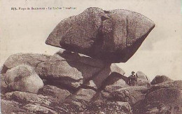 Brignogan   P31   CPA 9X14    Le Rocher Tremblant - Brignogan-Plage