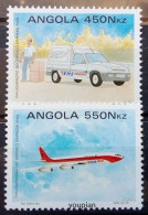 Angola 1992, Modern Means Of Transport, MNH Stamps Set - Angola