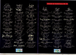 Abonnement  Fdc 1992 Sport  Jeu Olympique - 1991-2000