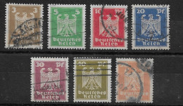 Alemania Imperio 1924  Michel 355 - 361 - Nuevos